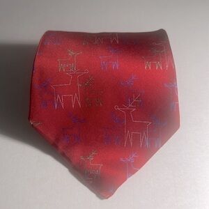 👨🏻‍💼🎅FN red Christmas tie